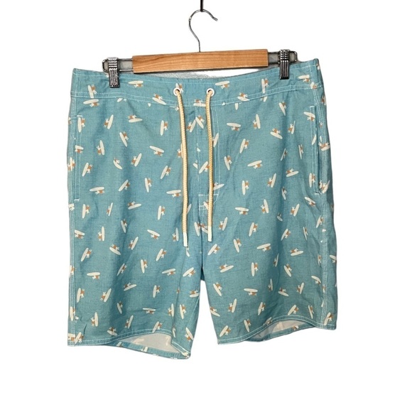johnnie-O Arno Half Elastic Surf Shorts - Picture 2 of 11